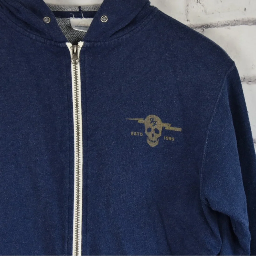 Unisex Foo Fighters Rock Band Zip Up Hoodie Jacket Concert Merch - Picture 2 of 4